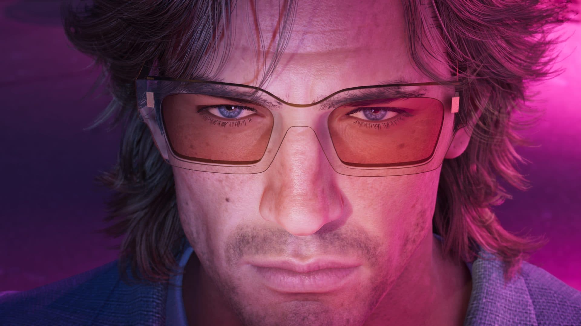 Feathered hair and tinted glasses, from the Vintage pack