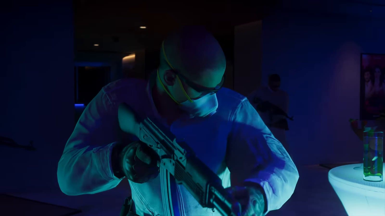 An armed interior scene from the Extended Look