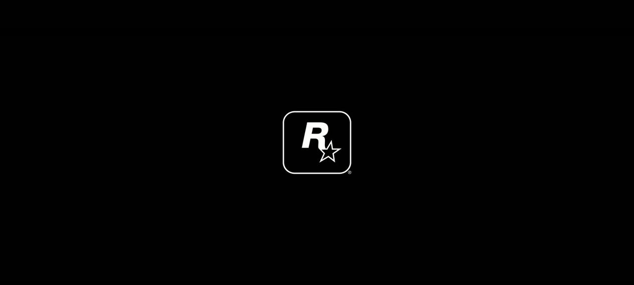 The Rockstar logo on black.
