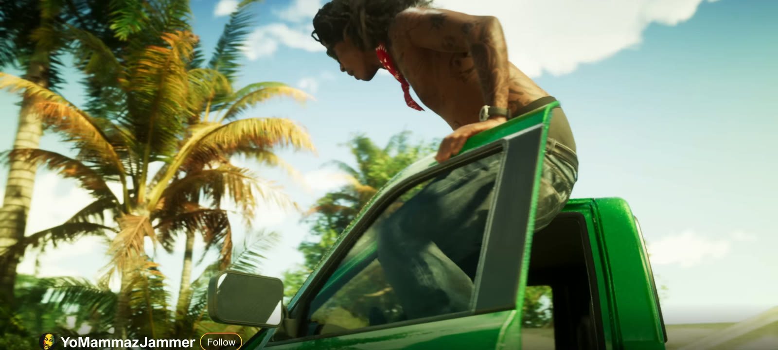 Green pick-up, Keys