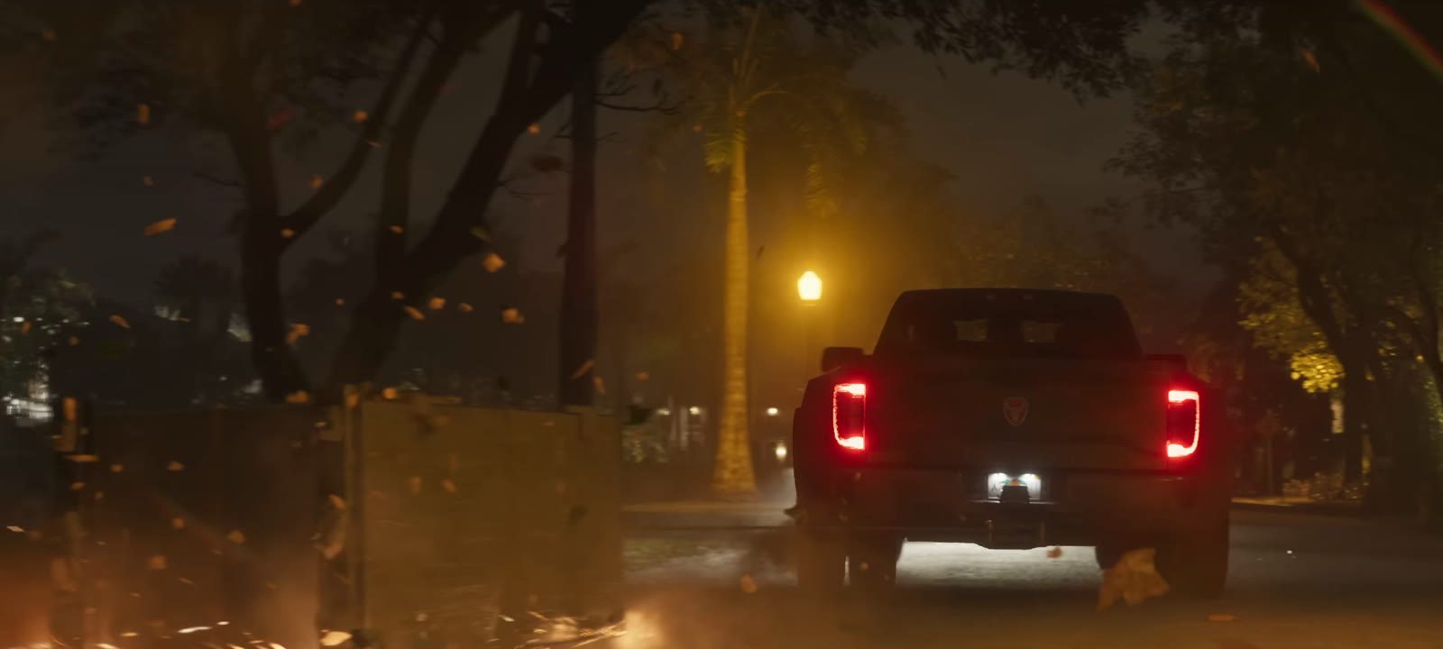 Pick-up at night